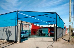 mallasombra usos lavaderos autos mexico